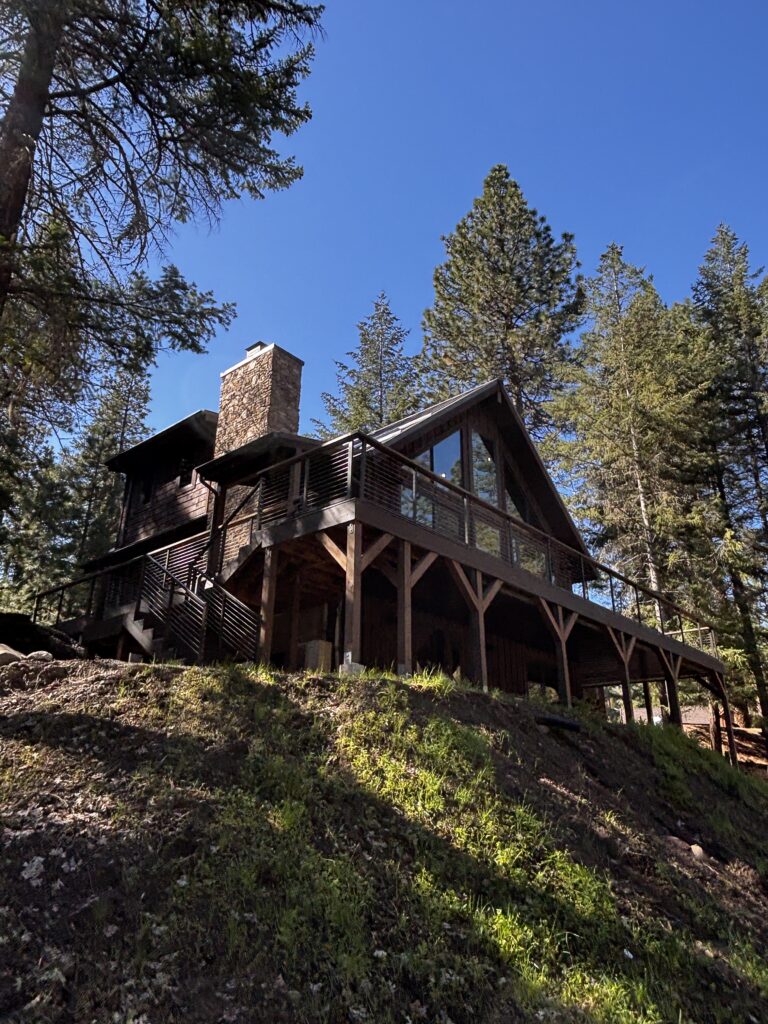 custom home build in Klickitat, WA